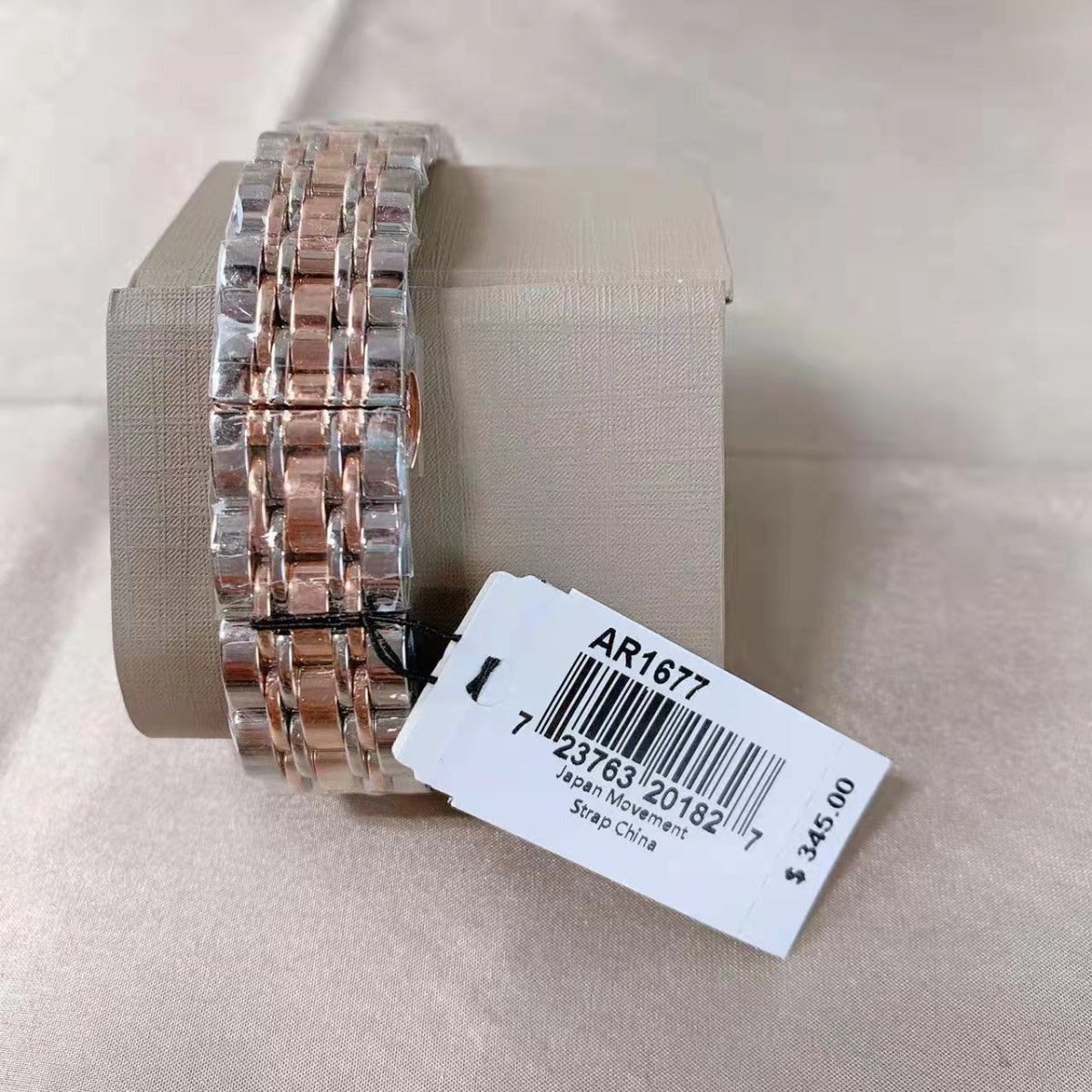 Emporio Armani AR1677 Classic Quartz White Dial Stainless Steel Men's Watch Emporio Armani AR1677 Classic Quartz White Dial Stainless Steel Men's Watch